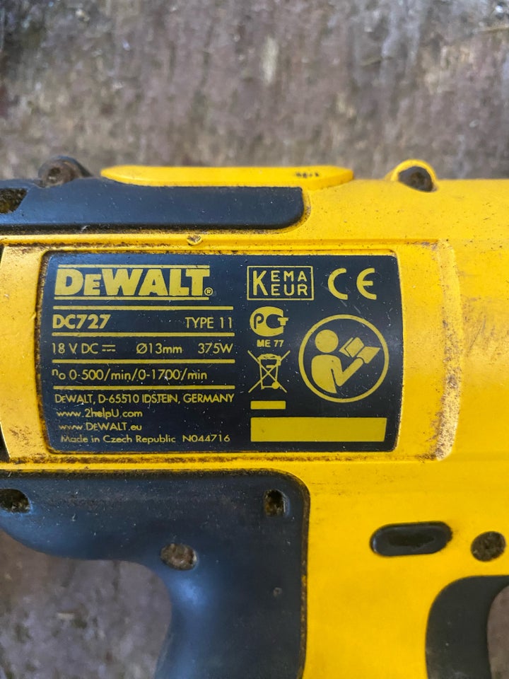 Boltspænder, Dewalt