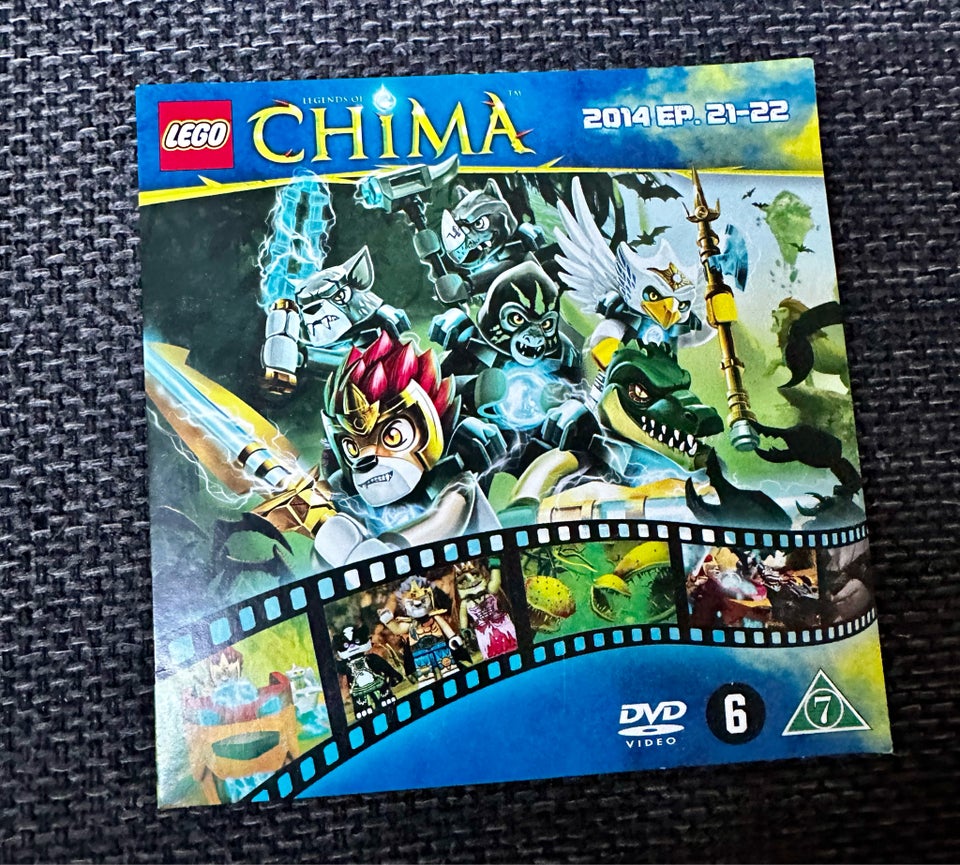 Chima ep 21-22 dvd DVD andet