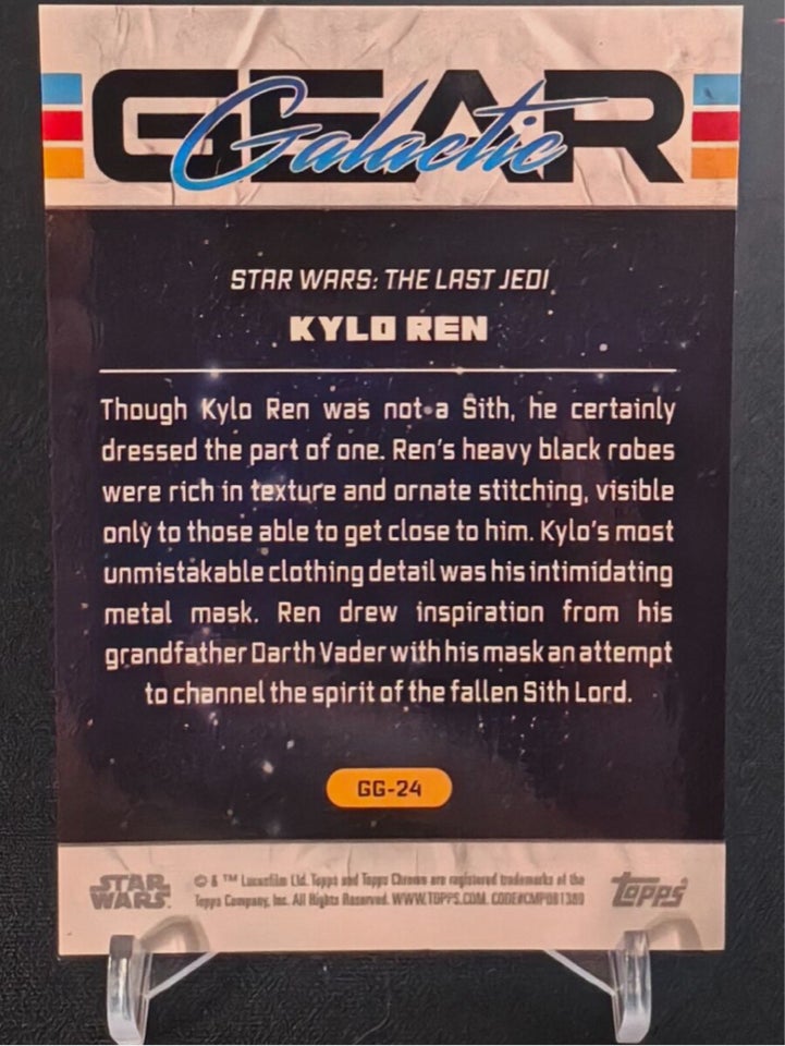 Samlekort, Star wars topps Chrome