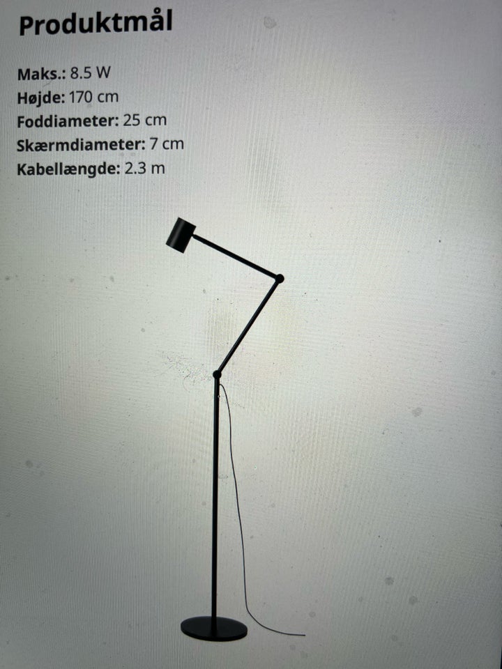 Gulvlampe, Ikea