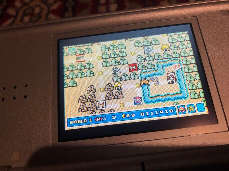 Nintendo DS Lite, + Super Mario Bros