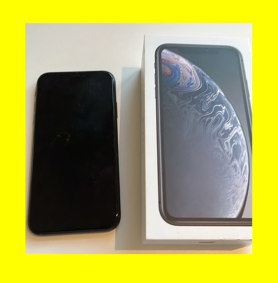 iPhone XR, 64 GB, sort