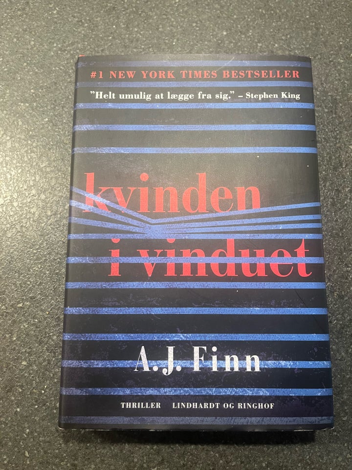 Kvinden i vinduet, A. J. Finn,