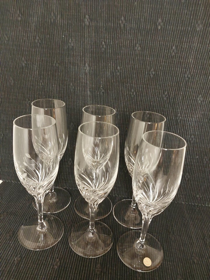 Glas, KRYSTAL CHAMPAGNEFLØJTER