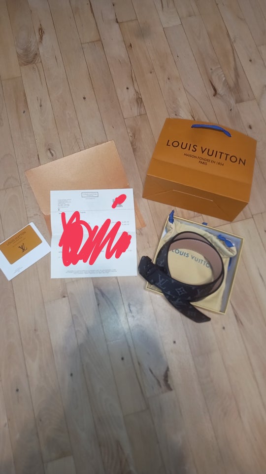 Bælte, Louis Vuitton , str. 105cm