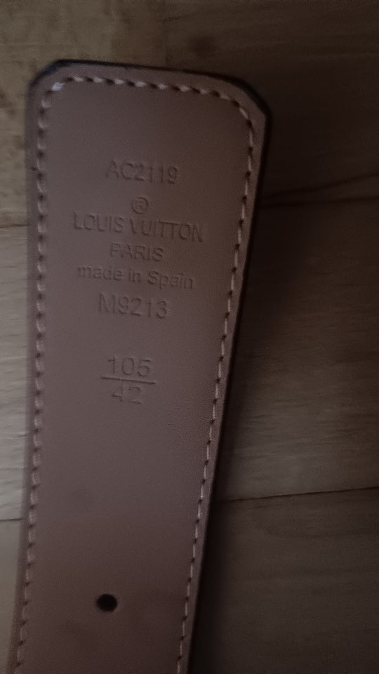 Bælte, Louis Vuitton , str. 105cm