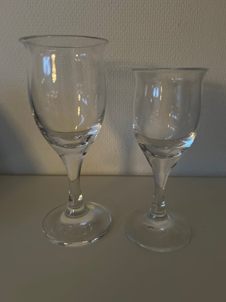 Glas, Rød- og hvidvindglas,