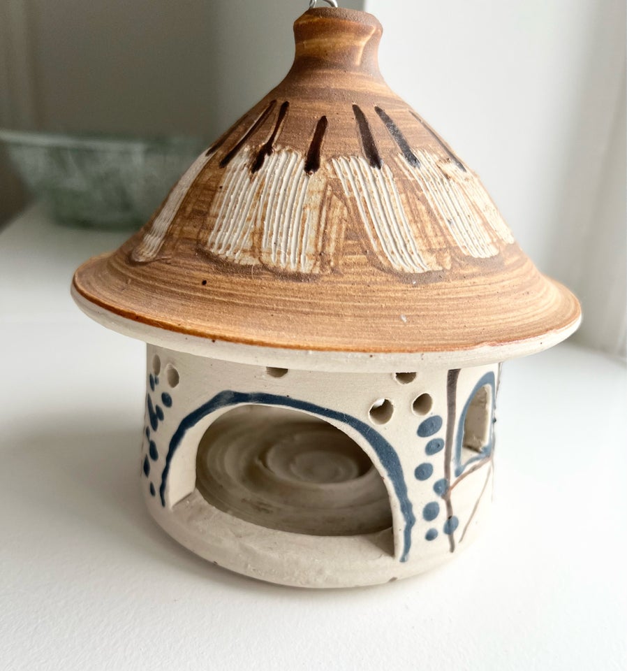Keramik lanterne til haven