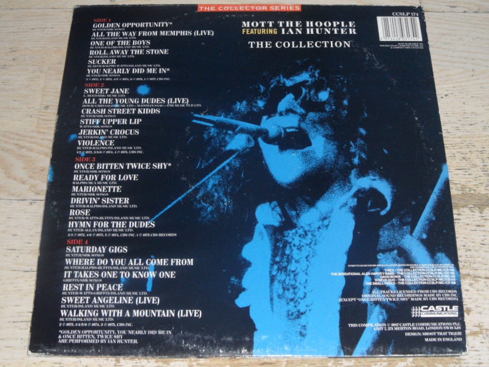 LP, MOTT THE HOOPLE , THE COLLECTIN 2