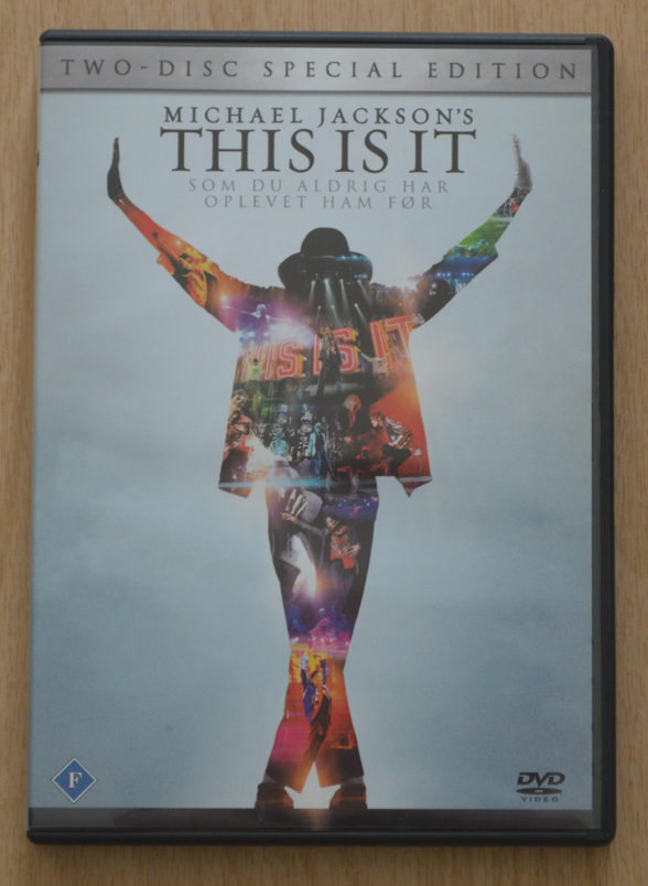 Michael Jackson this is it, DVD,