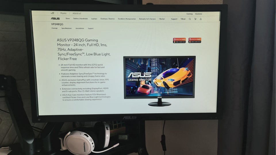 ASUS fladskærm VP248QG