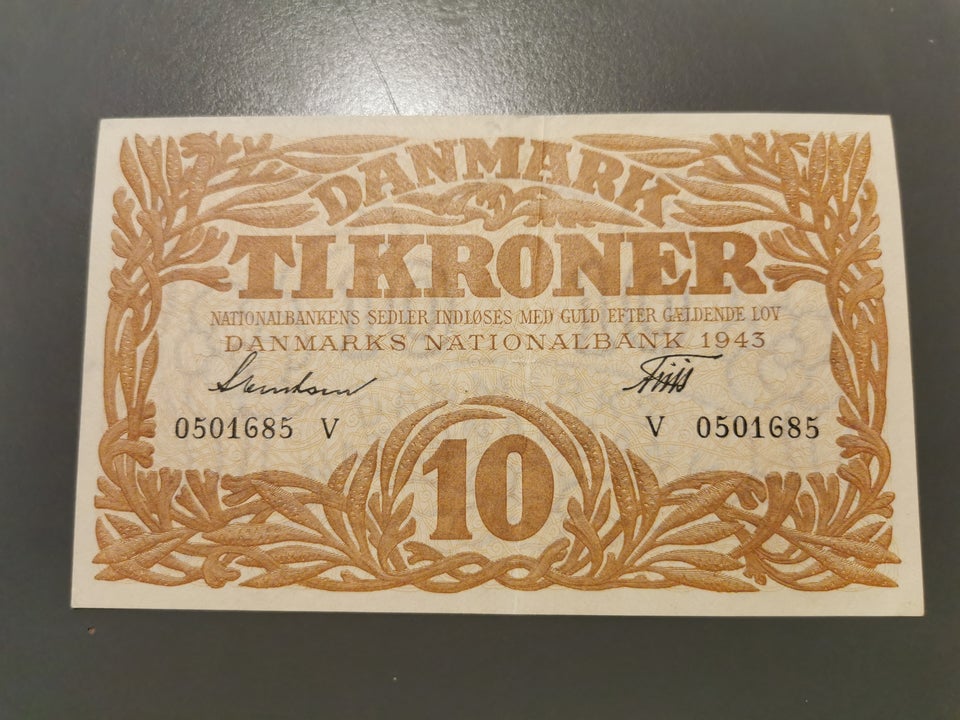 Danmark, sedler, 10 kr