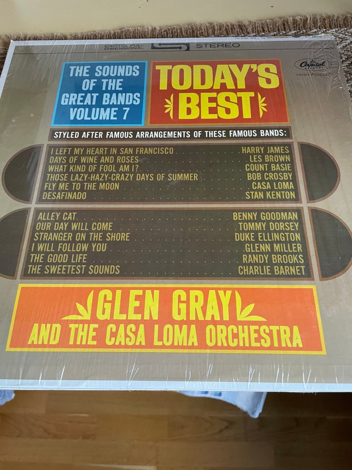 LP, Glen Gray ( 1. Press), Today's