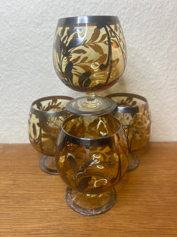 Glas, Cognac Amber Glas