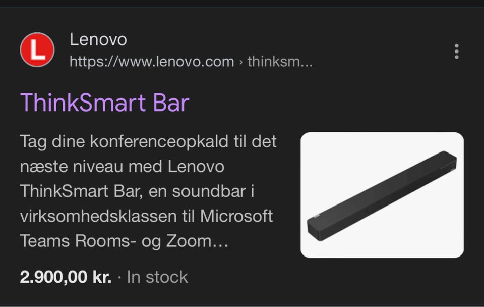 Højttaler, Andet mærke, Lenovo