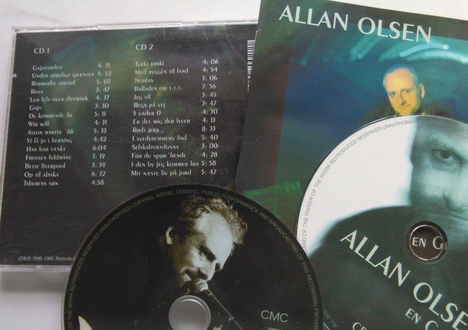 ALLAN OLSEN: EN GROS (2CD, rock