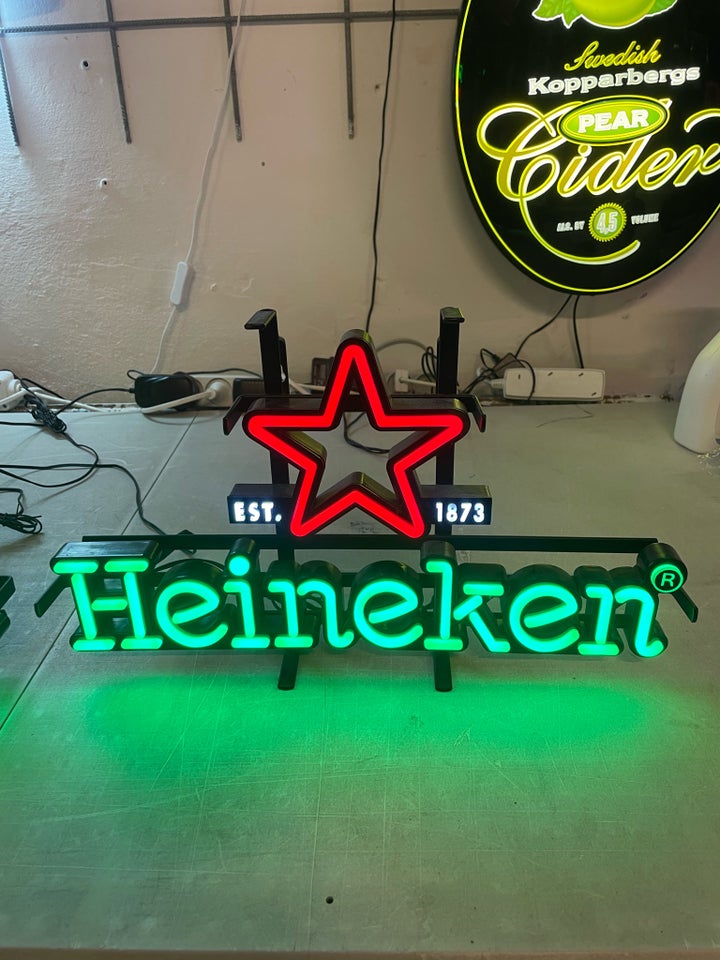 Skilte, Heineken Lysskilt