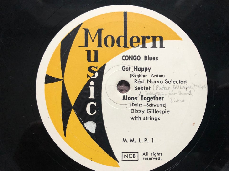 LP, Red Norvo  His Selected Sextet,