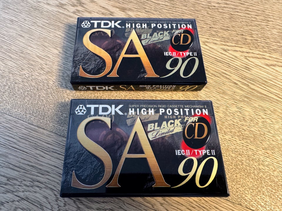 Tilbehør, TDK SA 90 Type II , Perfekt