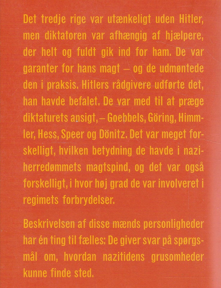 Hitlers hjælpere, Af Guido Knopp,