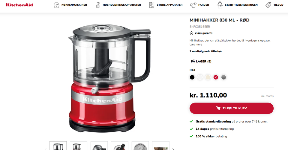 foodprcessor KitchenAid