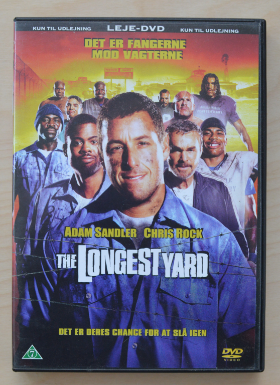 The Longest Yard, DVD, komedie