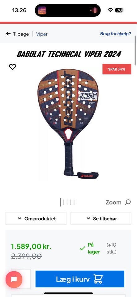 Padel bat, Babolat