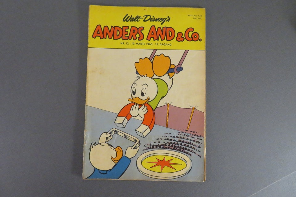 Anders And 1963 nr. 12, Tegneserie