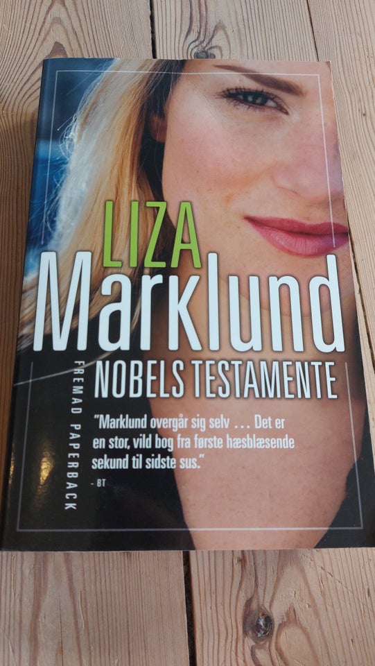 Nobels testamente, Liza Marklund,