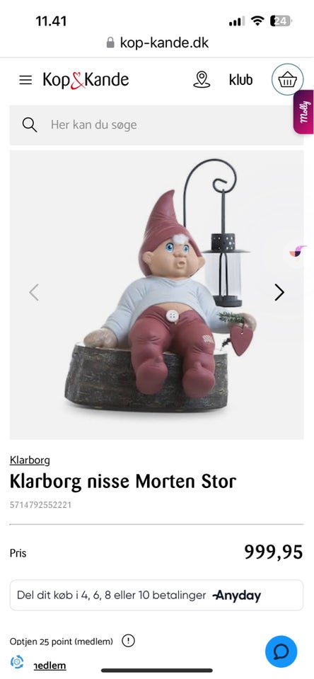 Store Morten og Merle, Klarborg