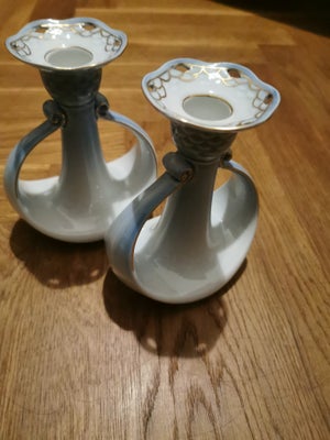 Porcelæn Lysestage Bing og