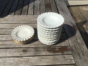 Porcelæn Asietter Lyngby