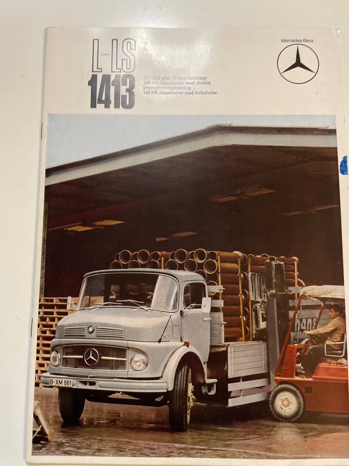 Mercedes L1413, emne: bil og motor