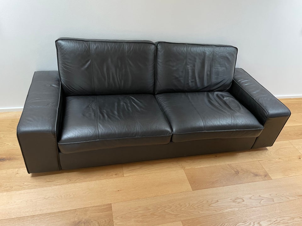 Sofa læder 3 pers