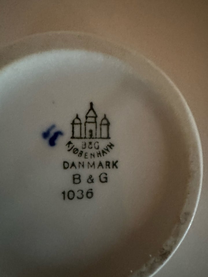 Porcelæn, Sukker skål, BG 1036