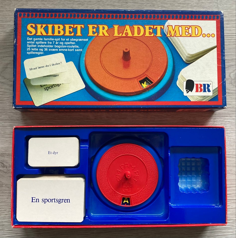 Skibet er ladet med, quizspil