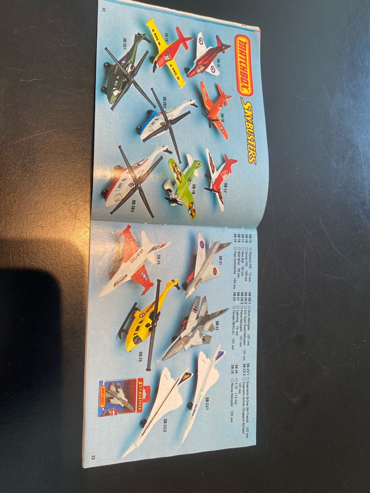 Modelbil, Matchbox katalog