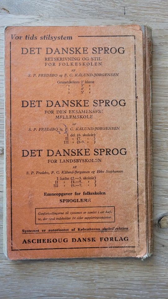 Det danske sprog. Retskrivning og