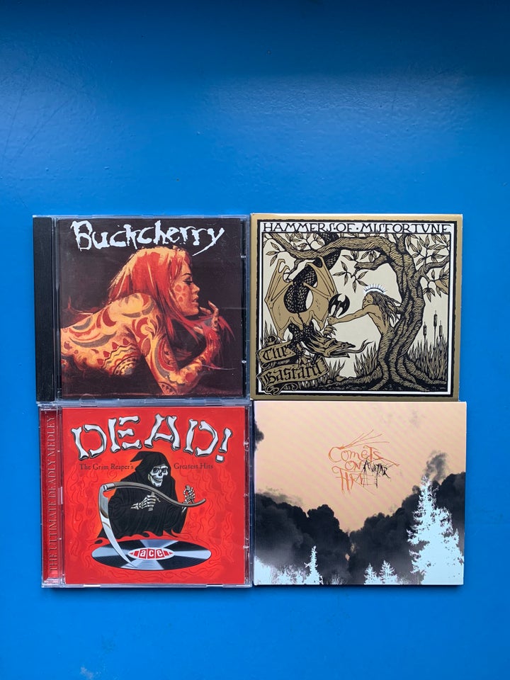 BUCKCHERRY / THE GRIM REAPER: 4 CD