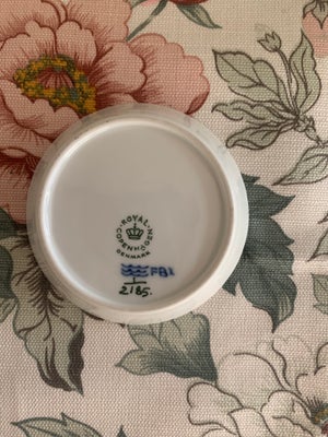 Porcelæn fad sukkerskål royal