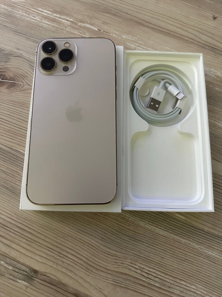 iPhone 13 Pro Max, 256 GB, guld