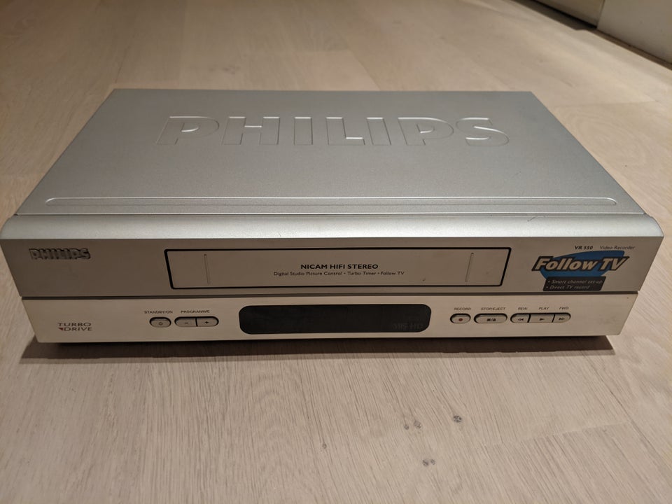 VHS videomaskine, Philips, VR 550