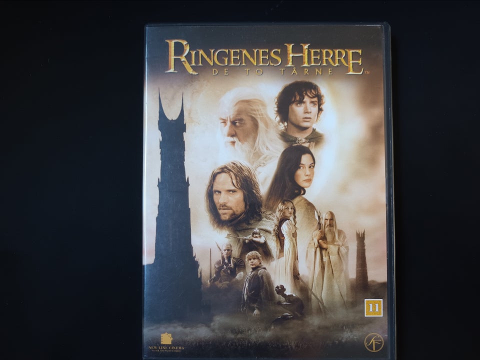 Ringenes Herre De to Tårne, DVD,