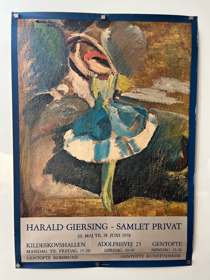 Kunstplakat, Harald Giersing