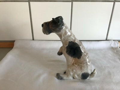 Porcelæn Ruhåret foxterrier