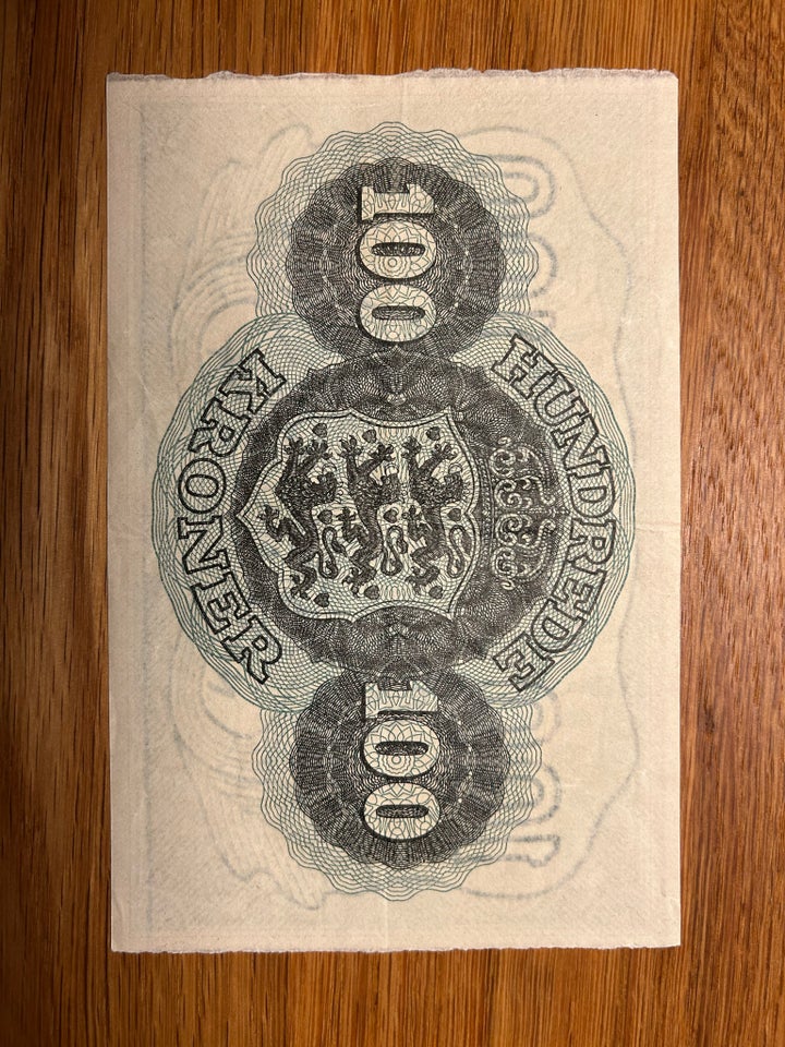 Danmark, sedler, 100