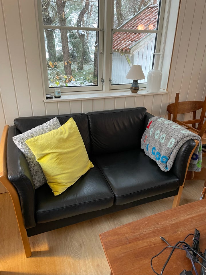 Sofa, læder