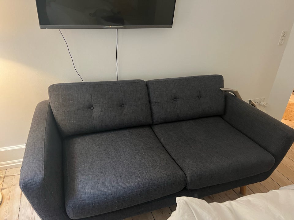 Sofa stof 2 pers