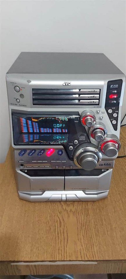 Stereoanlæg , JVC, MX-GT91R med