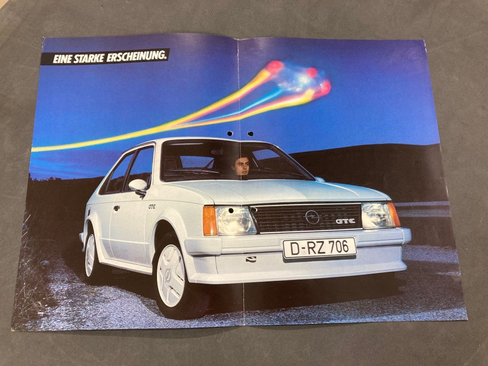 Opel Kadett D GT/E, emne: bil og